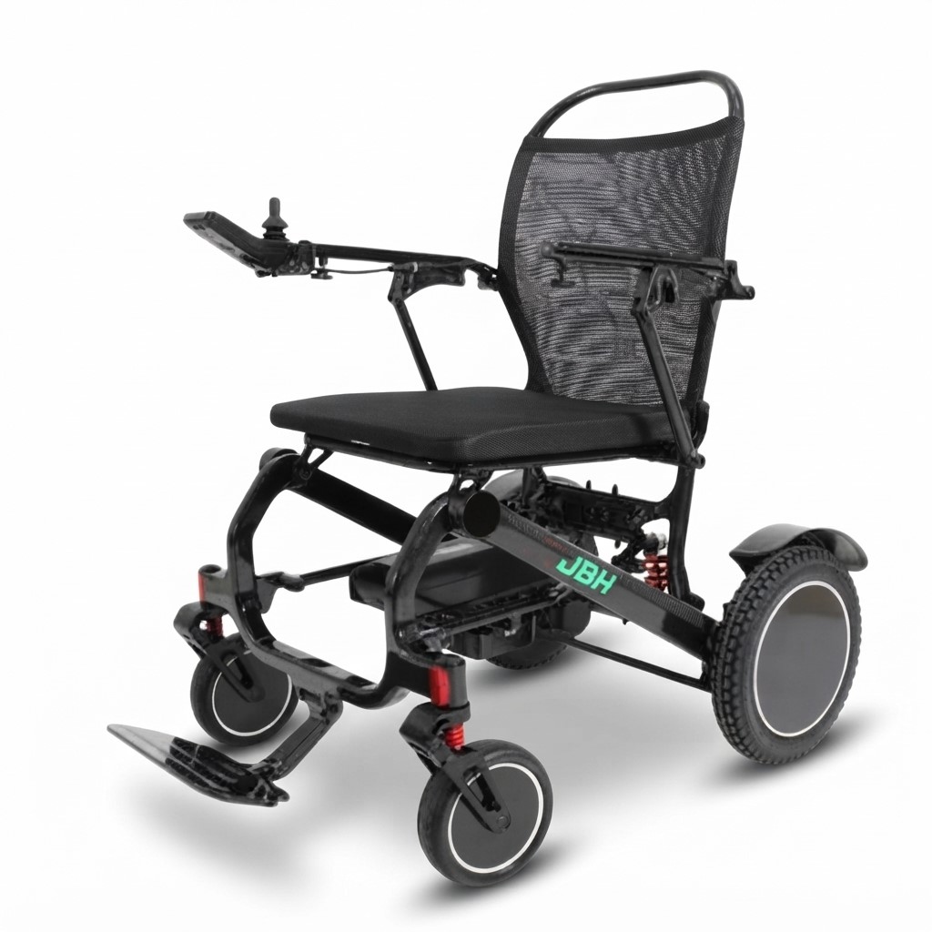 כסא גלגלים חשמלי קרבון דגם DC08M מבית JBH 22.2 ק"ג